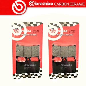 2 Coppie Pastiglie Freno Brembo Anteriori per YAMAHA XJR 1300 SP 1999 > 2001 - Foto 1 di 4