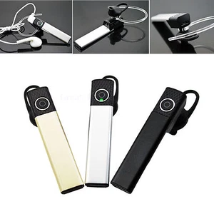 Wireless Stereo Earphone Bluetooth Headset Hands-free Earpiece with Ear-hook - Picture 1 of 11