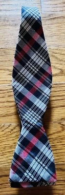 Pajarita ajustable Ben Sherman, 100 % seda, azul/rojo/blanco, usada en excelente estado Foto 1 de 3