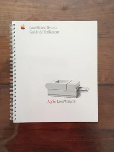 LASERWRITER II GUIDE DE L'UTILISATEUR - Foto 1 di 3