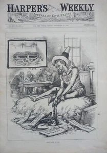 1881 Harper's Weekly Journal Magazine December 10, Garfield Assassin Guiteau - Picture 1 of 11