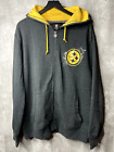 Pittsburgh Steelers Hoodie Adult XL Extra Large Gray NFL Pro Line Full Zip Mens