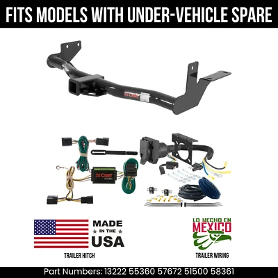 Enganche de remolque de rodeo Isuzu 98-03 con cableado de 7 pines con correa de repuesto 4 k Foto 1 de 4