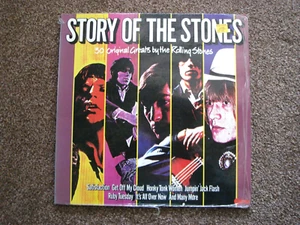 B9-THE ROLLING STONES-STORY OF THE STONES-UK 2xLP-1982-NM  The Rolling Stones - Picture 1 of 8