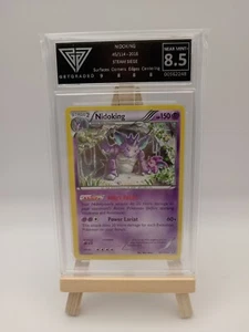 Pokémon Karte Nidoking Steam Siege Rare (NOT HOLO) 45/114 Get Graded 8,5 N Mint - Bild 1 von 3