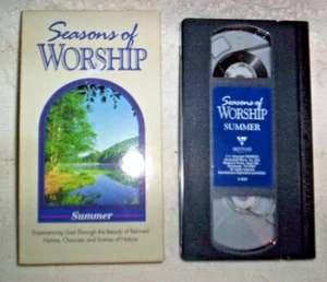 VHS Seasons of Worship Summer Brentwood Music 1994 Christian Gospel Eric Snyder - Picture 1 of 4