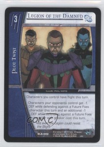 2006 VS System DC Legion of Super Heroes Legion of the Damned #DLS-082 3v2