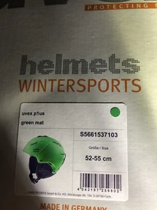 Uvex P1us Snowboardhelm verpackt grün - Bild 1 von 4