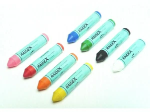 5x Gesso per Pneumatici Sisa, Gesso Grasso, Scegli tra 8 Colori Diversi >2602080< - Foto 1 di 1