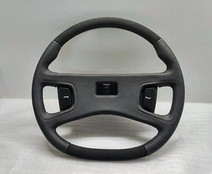 1979 TOYOTA SUPRA CELICA STEERING WHEEL FLAT NEW LEATHER CUSTOM 1980 1981 A40 - Bild 1 von 7