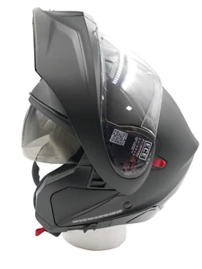 SCORPION EXO-GT930 EXO-COM TRANSFORMER HELMET MATTE BLACK SIZE LARGE - 93EC-0105 - Picture 1 of 13