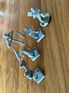 GAMES WORKSHOP WARHAMMER - ZOMBIE COMMAND GROUP (1993) - 4 MINIATURAS CIUDADELA - Imagen 1 de 11