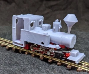 OO9 / 009 Narrow Gauge Krauss Republika Locomotive For ROCO's DB80 Chassis - Foto 1 di 11