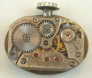 Vintage Movado LDS Mechanisches Armbanduhrwerk - Teile / Reparatur - Bild 1 von 5