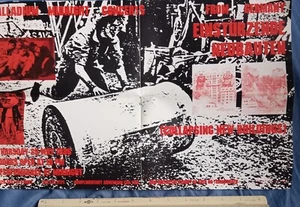 EINSTÜRZENDE NEUBAUTEN Palladium Show Poster From 1986 RARE - Picture 1 of 3