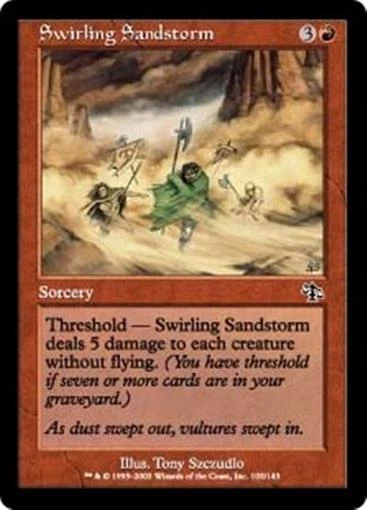 MTG - SWIRLING SANDSTORM - Judgment (C) - Image 1 of 1