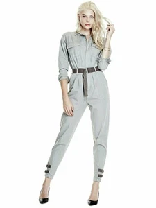 Guess Los Angeles Jump Suit Sizes 4~~Limestone Pigment ~~NWT Belt Not Included - Picture 1 of 1