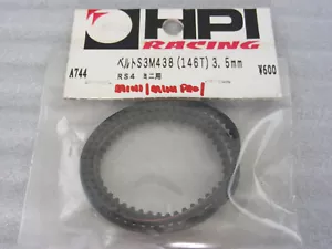 Vintage Original 1998 MINI RS4 PRO A744 S3M438 146T 3.5mm LONG Drive Belt RARE ! - Picture 1 of 2