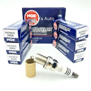 Genuine NGK Iridium IX Spark Plugs 6PCS for Audi A6 Quattro Q5 Q7 S4/ Cayenne V6 - Picture 1 of 1