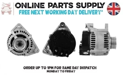 Alternator for FORD COURIER ESCORT FIESTA 1.8 MK4 MK7 1996 to 2000  New 70Amp - Image 1 of 4