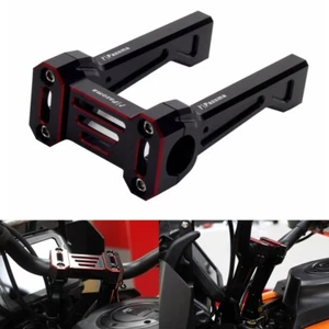 Handlebar Tall Risers w/ Top Clamp Cover Kit For Pan America 1250 RA1250 2021-24 - Bild 1 von 10