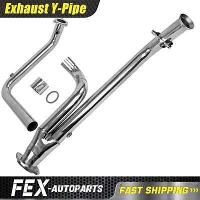 Stainless Exhaust Y-Pipe GM641242 For Chevy GMC 2WD 4WD Sierra Silverado 1999-06 — 第 1/4 张图片