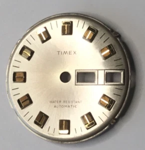 1974 Timex Automatic 46961-03374 Watch Dial - As Is - Part ONLY - Picture 1 of 6