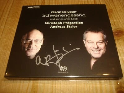 CHRISTOPH PREGARDIEN Schubert Schwanengesang CHALLENGE SACD Signed Signiert - Bild 1 von 2