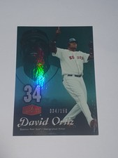 2006 UD Fleer Flair Showcase Legacy Emerald David Ortiz 34/150 Jersey # 1/1? HOF