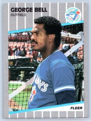 George Bell 1989 Fleer #226 NM-MT - Image 1 of 2
