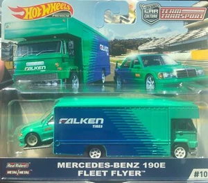 No10 1/64 HOT WHEELS TEAM TRANSPORT MERCEDES BENZ Wheel variation Australia only - Picture 1 of 2