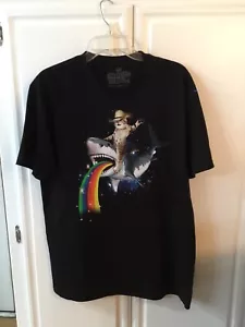 goody two sleeves shark cat rainbow T-shirt men’s size large #N - Picture 1 of 3