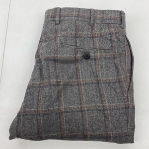 Brooks Brothers Dress Pants 34x29 Black Fleece premium Wool Cashmere Thom Browne - Picture 1 of 14