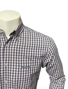 Mise Au Green Men’s Button Down Shirt Size Adult Small Long Sleeve France Logo - Picture 1 of 17