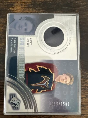 2001-02 SPx - Away Jersey #134 Dan Snyder /1500 (MEM, RC) - Image 1 of 2