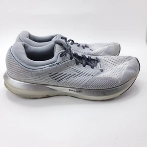 Brooks Levitate DNA AMP Gray Silver Running Shoes 1202581B131 Women's Size 9.5 - Picture 1 of 7