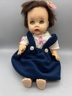 Arranbee R & B Doll Moveable and Bendable Legs and Eyes Plastic with Blue Dress