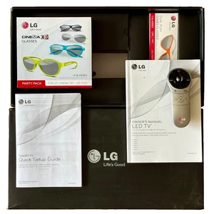 LG LA97 magiczny pilot, okulary 3D i instrukcja obsługi - Zdjęcie 1 z 1