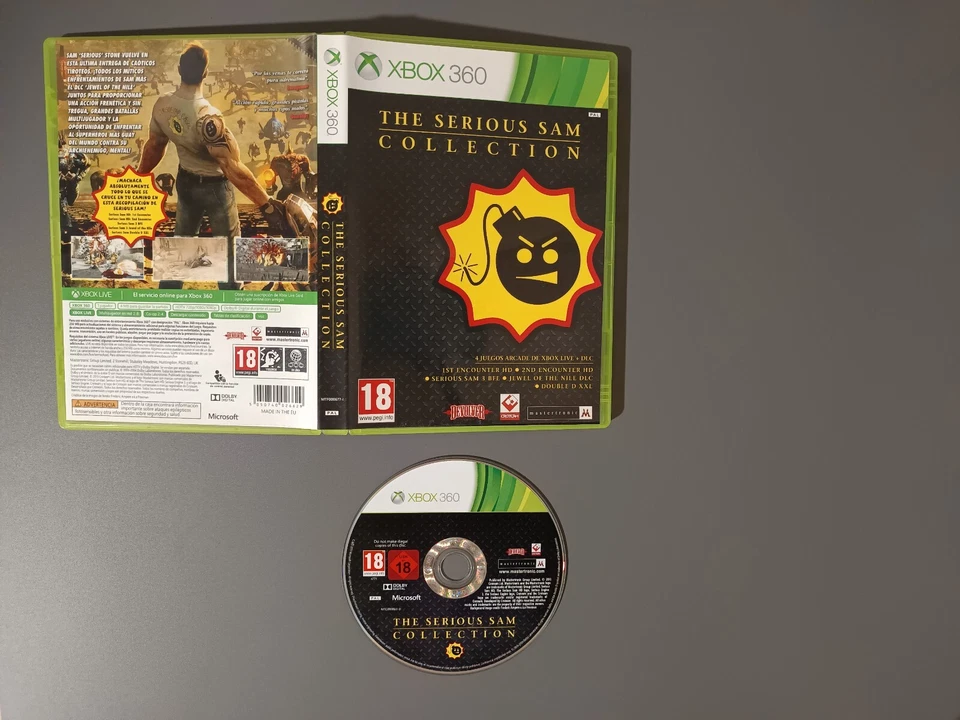 The Serious Sam Collection | Xbox360 Microsoft | PAL España ES | Completo - Imagen 1 de 4