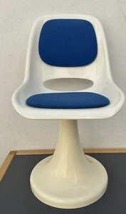 Friedr. Stuckenbröker Lockhausen Plastik Chair 70s mid century space age cool - Picture 1 of 16
