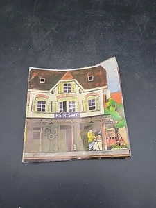 HEIRISWIL Standup Picture Foldout Village 1974 USED Vintage Souvenir Switzerland - Picture 1 of 15