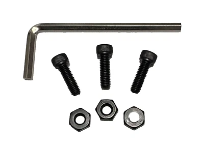 KA-BAR KABAR BECKER Upgraded Black Oxide SS Knife Handle Screws for BK2, BK22, BK10