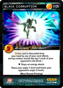 DBZ Dragon Ball Z TCG Panini Awakening S125 Black Corruption Foil - Picture 1 of 1