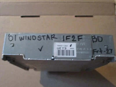 Computadora Ford Windstar 2001 con motor, identificación de 3,8 L: 1F2F-BD Foto 1 de 2