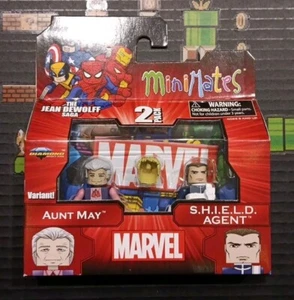 Minimates MARVEL "AUNT MAY & S.H.I.E.L.D. AGENT" - Picture 1 of 1