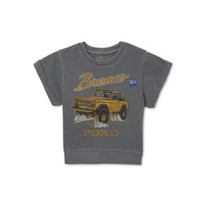 Ford Toddler Boys Ford Bronco Graphic Gray T-Shirt with Short Sleeves, Size 5T - Picture 1 of 3