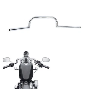 Motorcycle 7/8" Inch Handlebars Chrome Fit For Honda Yamaha Cafe Racers Cruisers - Picture 1 of 11