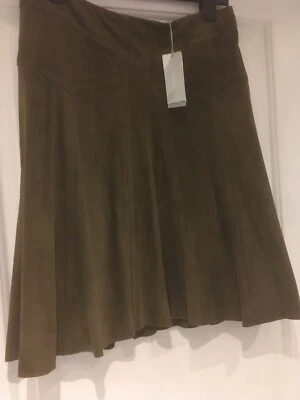 farhi skirt Suede Size 12 Women’s - Image 1 of 4