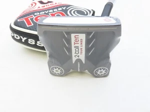 New Odyssey Red 2-Ball Ten Tour Lined S 34" Putter Odyssey Stroke Lab + HC 34 in - Picture 1 of 6