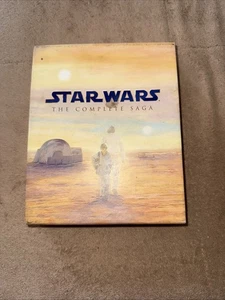 Star Wars The Complete Saga 9-Disc Collection Blu-ray Slipcover Slipcase Booklet - Picture 1 of 18